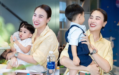 Nghe cách Đàm Thu Trang giảng giải sau khi con khóc lóc ăn vạ: Dân mạng khen Cường Đô La đã cưới đúng người
