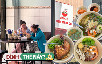 Tiệm mì bán món gia truyền, dùng toàn máy móc điện nhưng hương vị lại đỉnh thế này!