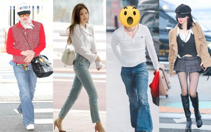 Tranh cãi 5 ngôi sao có thời trang sân bay đẹp nhất: Sao Jennie (BLACKPINK) lại thua những người này?