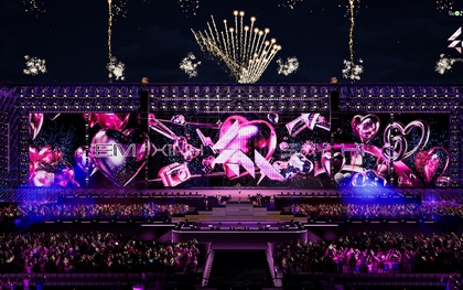 Công nghệ hệ 10 bàn nâng DMX: Concert Em Xinh “Say Hi” sẽ có sân khấu chuẩn quốc tế?