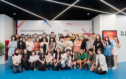 Sinh viên ngành sáng tạo BUV “ghi điểm” với portfolio ấn tượng tại Career Day