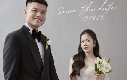 Ngôi sao U23 Việt Nam lên xe hoa với hotgirl ngân hàng, dàn tuyển thủ Duy Mạnh, Xuân Mạnh chúc mừng