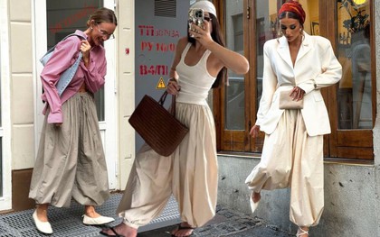 Đây là lúc bạn nên mặc quần Harem: Trend cũ trở lại, biến tấu chảnh vô cùng!
