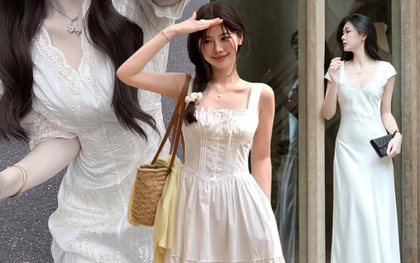 7 mẫu váy trong trẻo như tình đầu, chuẩn vibe "ngoan xinh yêu của Tổ Quốc"!