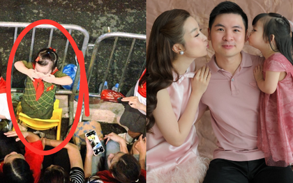 Xuất thân "trâm anh thế phiệt", ái nữ nhà Đỗ Mỹ Linh vẫn được mẹ đưa đi "bám rào" xem A80 hút triệu view!