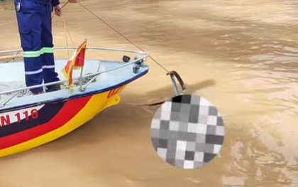 40 tiếng đồng hồ thả lưỡi câu tìm thấy nam thanh niên trượt chân xuống cảng cửa biển ở Hưng Yên