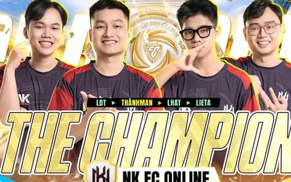 NK FC Online vô địch FVPL Summer 2025, lập kỷ lục 3 lần liên tiếp lên ngôi