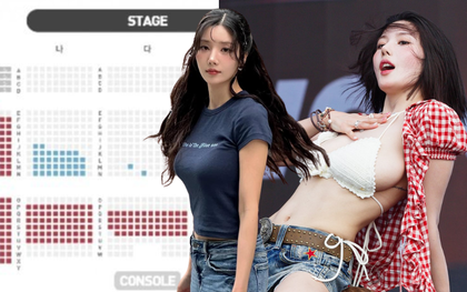 Nữ thần gợi cảm hot nhất hiện nay rất giỏi “tạo bão” ở WATERBOMB, nhưng mở concert thì ế vé đến thảm