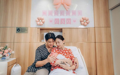 Vợ chồng Ngô Thanh Vân – Huy Trần hạnh phúc chào đón con gái đầu lòng