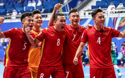 Tuyển futsal Việt Nam đạt cột mốc lịch sử, lần đầu lên hạng 26 thế giới