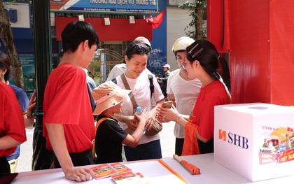 SHB đồng hành cùng A80: Hai trạm tiếp sức cho người dân, lan toả thông điệp “Hạnh phúc là người Việt Nam”