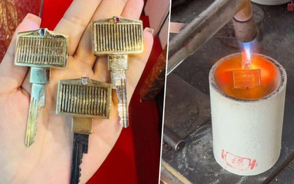 Mang chìa khoá Rolls-Royce đến tiệm vàng nấu chảy, người đàn ông sốc nặng khi biết giá trị