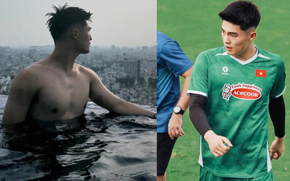 Thủ môn U23 Việt Nam cao 1m91, visual cực điển trai đến Duy Mạnh còn phải khen nức nở