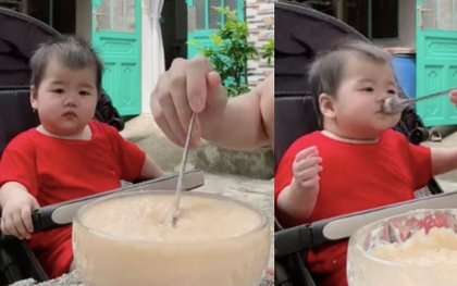 Clip em bé 1 tuổi ăn khỏe như Thánh Gióng thu hút 10 triệu lượt xem