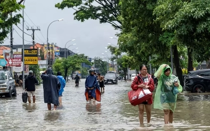 Thiên đường du lịch Bali tan hoang vì lũ lụt