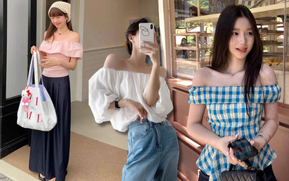 Nàng sành mặc đều có một chiếc áo trễ vai trong tủ - bạn thì sao?