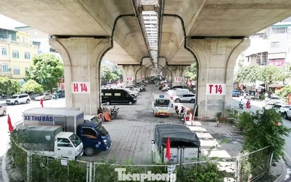 Thu hồi giấy phép và giải tỏa toàn bộ bãi xe tại gầm cầu Vĩnh Tuy