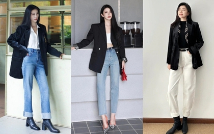 Blazer + quần jeans: Công thức phối đồ giúp phụ nữ 30+ vừa trẻ trung vừa sang trọng