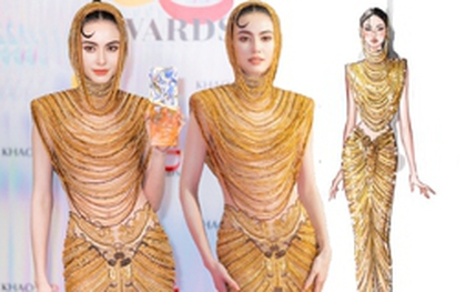 "Ma nữ" Davikah khoe đường cong tuyệt mỹ, thần thái ngút ngàn trong thiết kế của NTK Lê Thanh Hòa