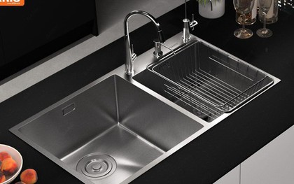 Cách lựa chọn bồn rửa chén và vòi rửa chén cho gian bếp hiện đại