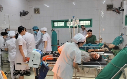 Xe tải lao vào chợ chuối ở Quảng Trị: Sức khoẻ 9 người bị thương ra sao?