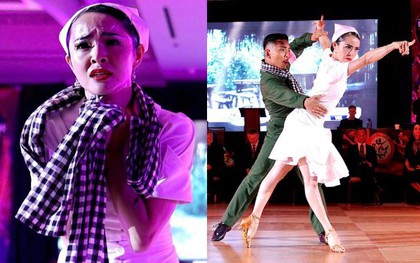 Điều khiến bạn diễn của Phan Hiển "nổi da gà" khi thể hiện màn dancesport chủ đề kháng chiến chống Mỹ trên chính đất Mỹ