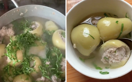 Món canh chua "có 1-0-2" ở miền Tây: Dùng quả mận xanh nhồi thịt, dân bản địa 30 năm mới lần đầu thấy