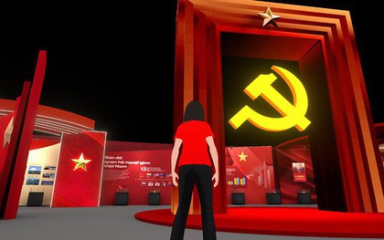 Khám phá những hình thức thể hiện sinh động tại triển lãm số “95 năm Cờ Đảng soi đường”