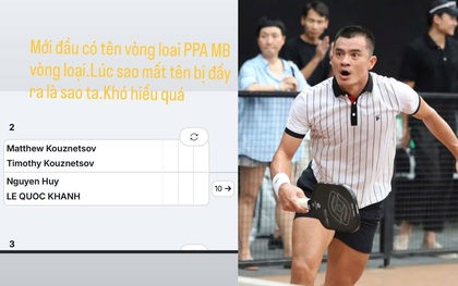 "Vua lưới Việt Nam" bị loại khó hiểu tại PPA Tour Asia - MB Vietnam Open dù chưa thi đấu?