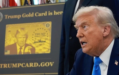 Ông Trump công bố "thẻ vàng định cư" 1 triệu USD cho giới siêu giàu