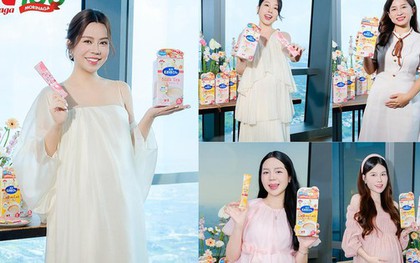 Morinaga quá đã: Sữa bầu phiên bản hương cafe và trà sữa chuẩn gu mẹ bầu