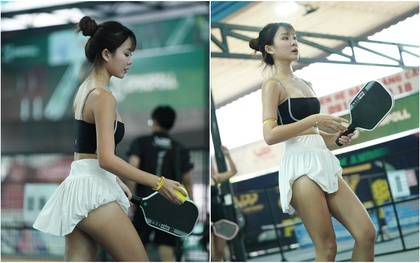 Danh tính cô gái bị mắng "gọi vốn" trên sân pickleball vì mặc mát mẻ: Chính chủ đáp trả căng