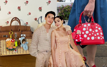 Phú bà khoe túi: Vợ đại gia Thái Lan không quan tâm túi hiệu gì, nhưng charm nhất định phải gắn