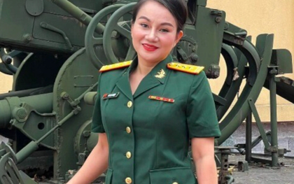 Nữ NSND từng là thợ may, giờ mang quân hàm Thượng tá