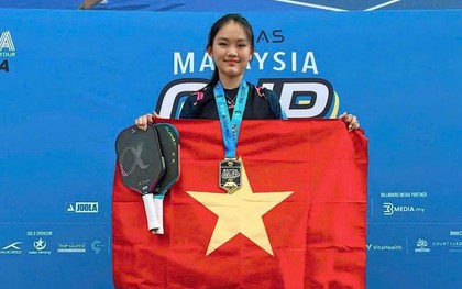 Việt Nam có HCV đầu tiên tại PPA Panas Malaysia Open 2025