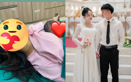 Vợ Hồ Văn Cường sinh em bé