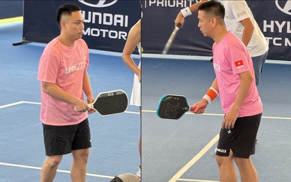 Fans Pickleball trầm trồ: Chưa bao giờ Đạt - Triệu "dịu dàng" trên lưới đến vậy!