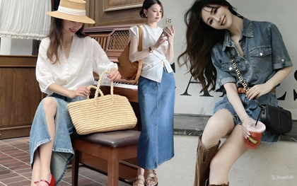 Vì sao váy denim lại là món đồ nên sắm? Câu trả lời gói gọn trong 2 chữ "hack tuổi"