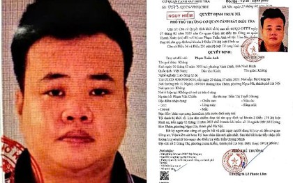 Truy nã Phạm Tuấn Anh sinh năm 1993