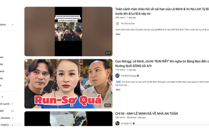 Công an vào cuộc clip liên quan đến nghệ sĩ Linh Tý