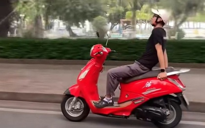 Xác minh danh tính người đàn ông thả 2 tay, phóng xe tốc độ cao trên phố biển