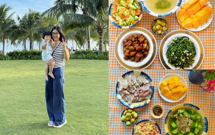 Loạt mâm cơm cho bà đẻ của 1 mom ở Hà Nội khiến hội chị em bỗng nhiên "thèm"... ở cữ