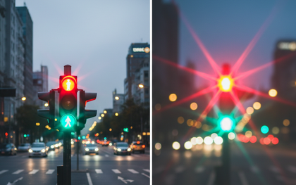 Thế giới của “dân 4 mắt” khác người bình thường như thế nào? Xem xong 6 bức ảnh dưới đây ai cũng giật mình