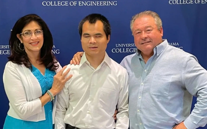 Chàng trai mù trở thành kỹ sư hàng không Airbus Mỹ: 3 lần bị ông nội bỏ rơi và ném xuống hồ suýt chết, may mắn gặp được nữ giáo viên làm thay đổi cuộc đời