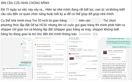Mua tivi trên sàn TMĐT, mở ra thấy nát bươm: Chính chủ kêu oan, dân mạng bất lực bảo "trùng sinh mới cứu nổi"!