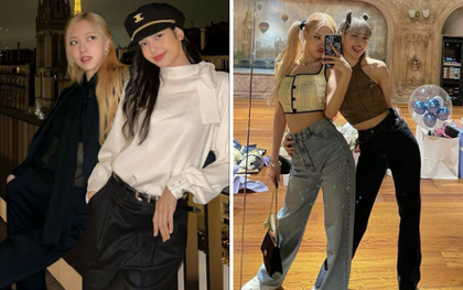 Đôi bạn "mạnh nhất lịch sử" Lisa - Rosé: Visual nghiêng trời lệch đất, style sang xịn mịn hết cả từ để khen!