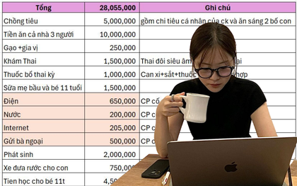 Vợ nghỉ việc, lương chồng không nuôi nổi 3 người, còn tiêu vặt 5 triệu/tháng