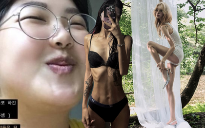 Con gái của 1 nữ diễn viên từng nặng gần 100kg, nay chỉ còn da bọc xương