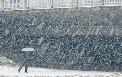 Tuyết rơi dày và rét đậm bao trùm Hàn Quốc