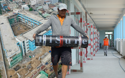 Ngắm ngôi trường tiểu học trên đất nghĩa trang lớn nhất TPHCM đã thành hình: Phụ huynh mong ngày con được đi học